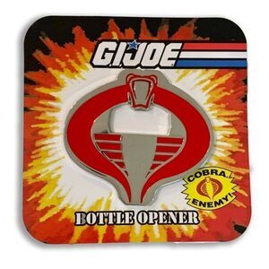 NWT G.I. Joe Cobra Bottle Opener